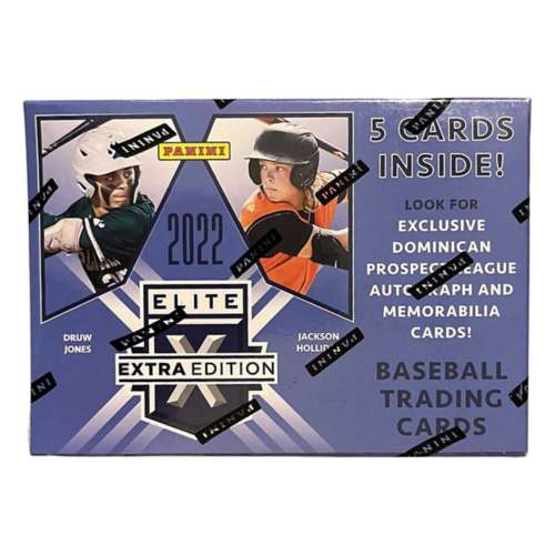2022 Panini Baseball Elite Extra Edition Trading Cards Blaster Box