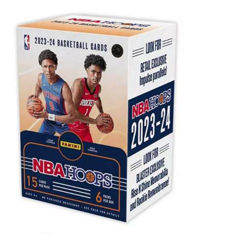Panini 20232024 NBA Hoops Trading Cards Blaster Box