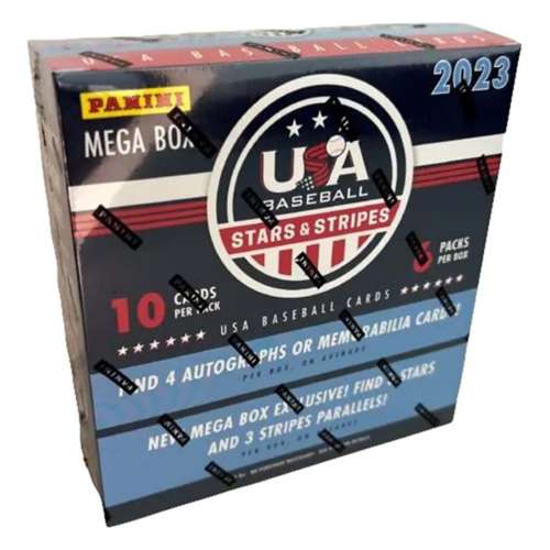 2023 Panini USA Stars & Stripes Baseball Trading Cards Mega Box