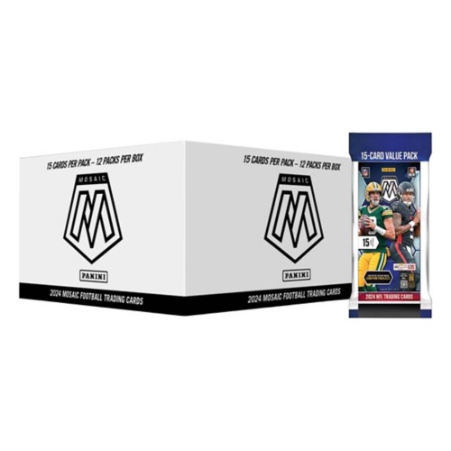 2024 Panini Mosaic NFL Football Fat Pack Cello Box