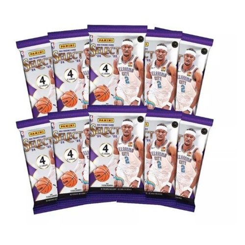 2024-25 Panini Select NBA Basketball Trading Card Mega Box