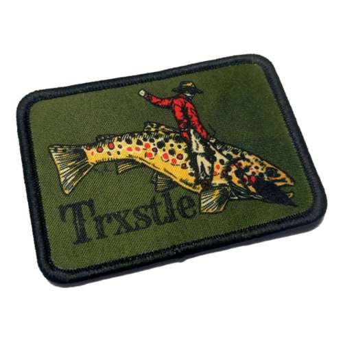 Trxstle Bucking Brown Patch