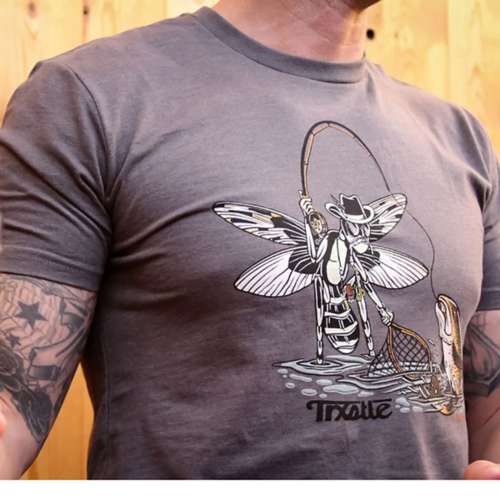 Men's TRXSTLE Caddis Fly Fishing T-Shirt