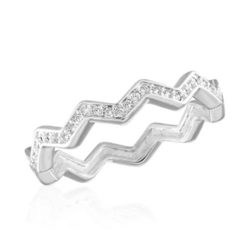 Women's Layers Zig Zag Ring