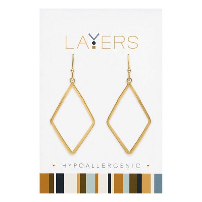 Layers Geometric Dangle Earrings