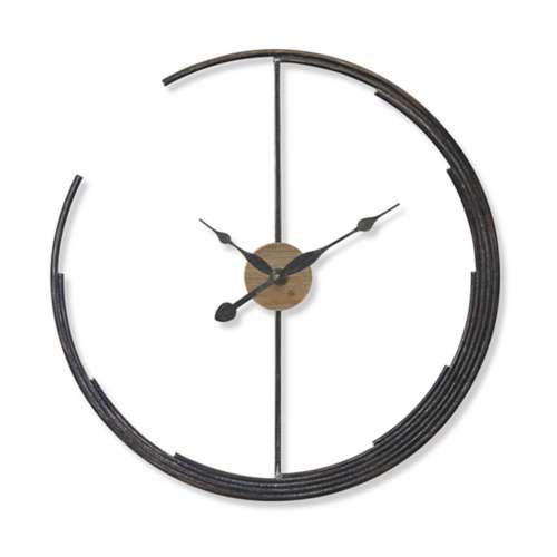 Melrose International Modern Iron Wall Clock