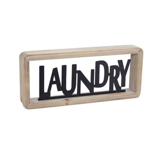 Merlose International Laundry Sign
