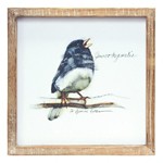 Melrose International Wood Framed Bird Art Print (Set of 4) - Thumbnail 2 of 5
