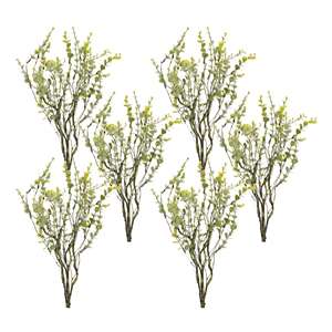 2 Pack - Artificial Eucalyptus Garland With Willow Vines, 6.5' Long Faux  Eucalyptus Garland Greenery, Silver Dollar Eucalyptus Leaves Fake Greenery  Ga