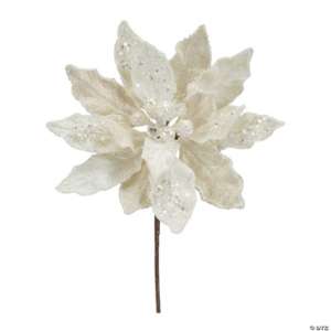 Kalalou 28 Artificial Large White Flower Stems - 6/Case