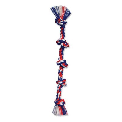 MAMMOTH Flossy Chew 5 Knot Rope Tug Dog Toy 72 Inch