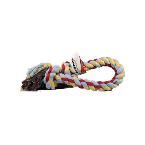 MAMMOTH Flossy Chew Cottonblend 2 Knot Rope Tug Dog Toy