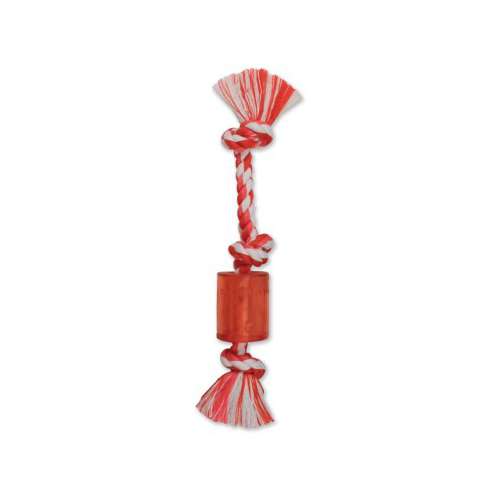 MAMMOTH Squeaky Rope with TPR Squeaker Dog Toy
