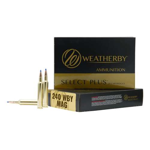 Weatherby Select Plus Barnes TTSX Rifle Ammunition 20 Round Box
