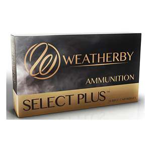 Weatherby Select Plus Hornady ELD-X Rifle Ammunition 20 Round Box