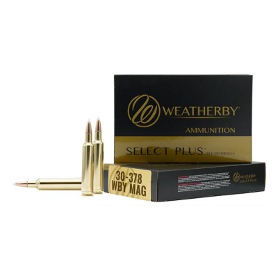 Weatherby Select Plus Hornady ELD-X 30-378 Weatherby Magnum Rifle ...