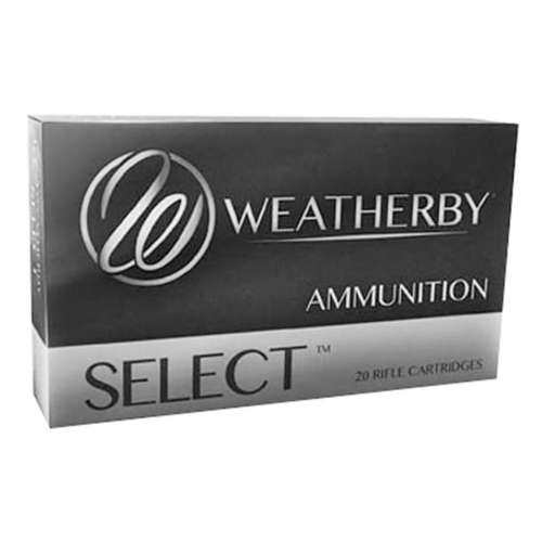 Weatherby Select Hornady InterLock SP Rifle Ammunition 20 Round Box