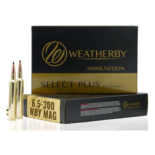 Weatherby Select Plus Berger Elite Hunter Rifle Ammunition 20 Round Box
