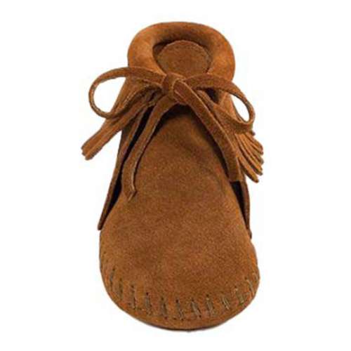 Toddler Minnetonka Classic Fringe Bootie Slippers