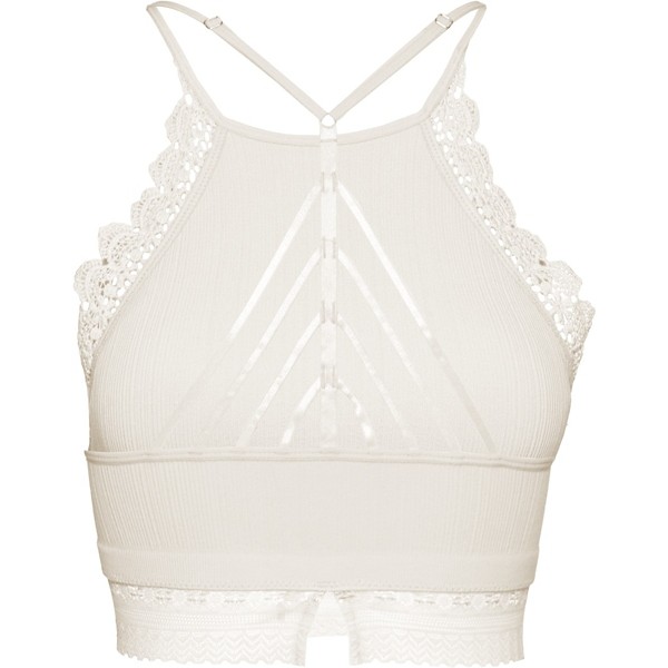 Women's Fornia High Neck Lace Bralette Tank Top product image