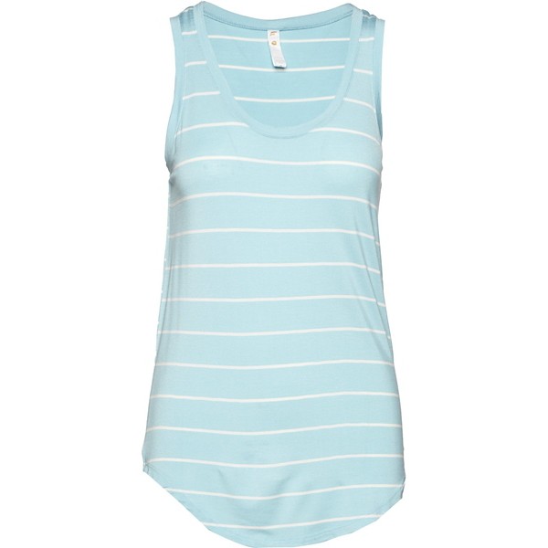 Women's Fornia Striped Easy Fit Racer Tank Top product image