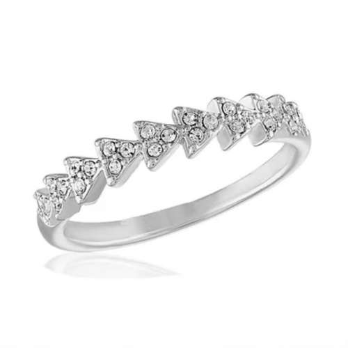Women's Layers Triangle CZ Ring