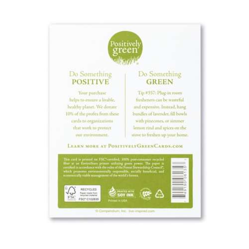 Compendium Give The World The Best You Have Card