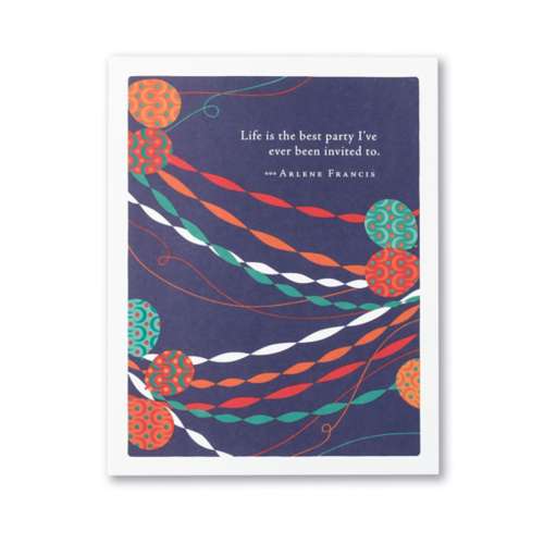Compendium Life is the Best Party Card