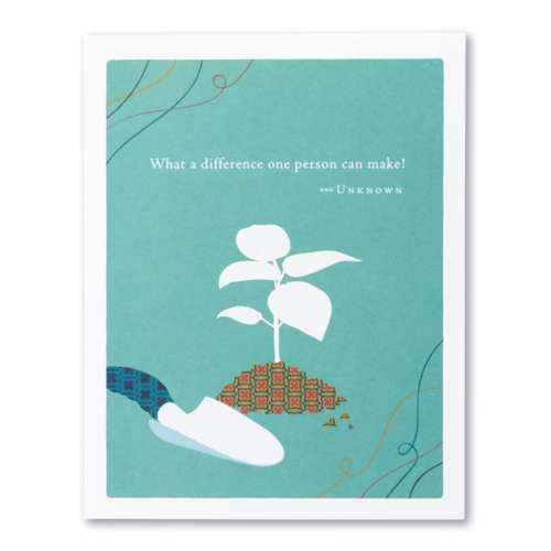 Compendium There Is Only One Happiness Card