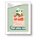 Compendium Gifting Sleigh 'Tis The Season Cards - Thumbnail 1 of 3