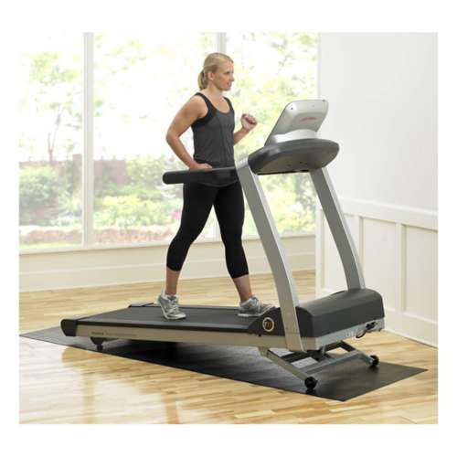 Treadmill on discount vinyl plank flooring