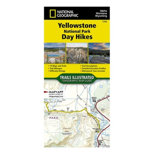 National Geographic 1705 Yellowstone National Park Day Hikes - Primary Image