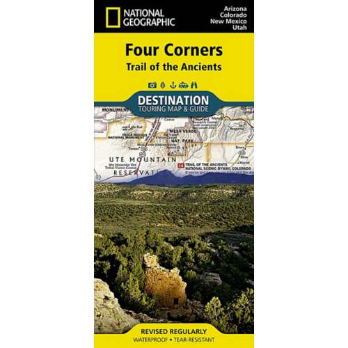 National Geographic Four Corners- Trail of the Ancients Map