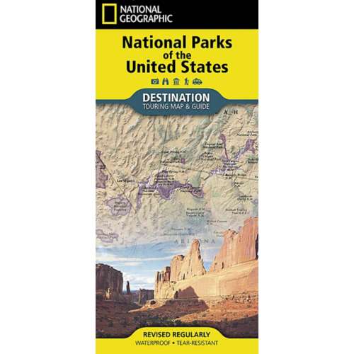 National Geographic National Parks Destination Map