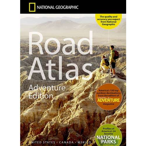 National Geographic Road Atlas 2024 Adventure Edition