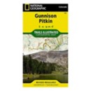 National Geographic Gunnison, Pitkin Map