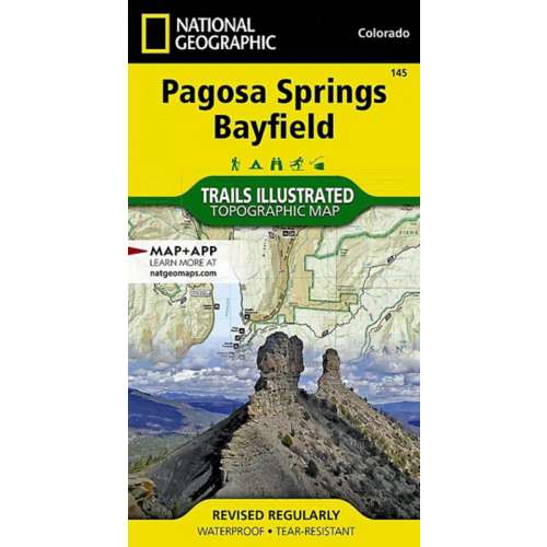 National Geographic Pagosa Springs/Bayfield Trail Map