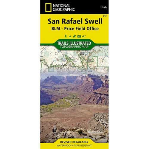 National Geographic San Rafael Swell Trail Map