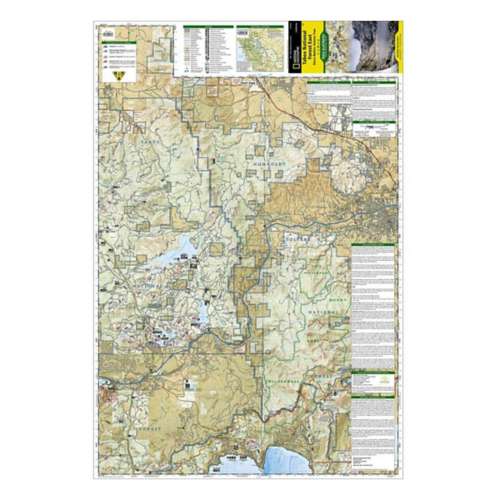 National Geographic Tahoe National Forest East Map