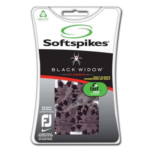 Softspikes Black Widow Fast Twist Golf Spikes