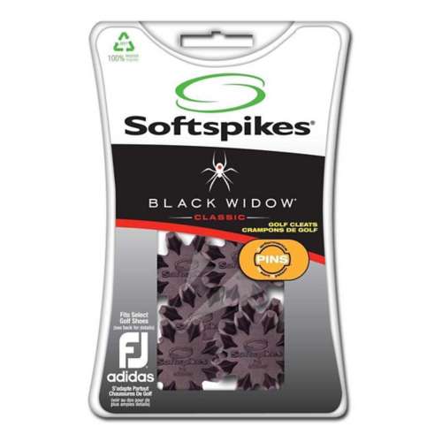 Softspikes Black Widow PINS Golf Spikes