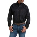 Men's Ariat Solid Twill Long Sleeve Button Up Shirt