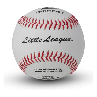 Champro Little League Full Grain Leather Baseball 2 Pack