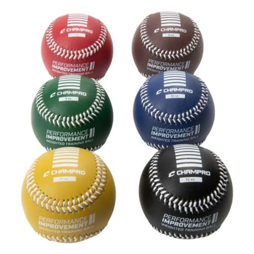 Champro Weighted Training Baseballs Set of 6