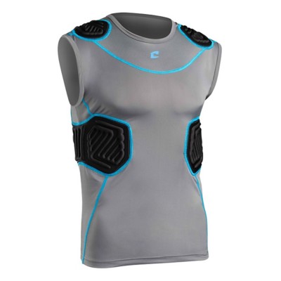 Youth long sleeve hot sale padded compression shirt