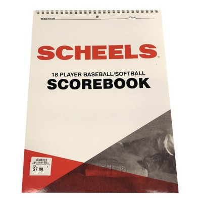 Scheels Baseball/Softball 18 Player Scorebook
