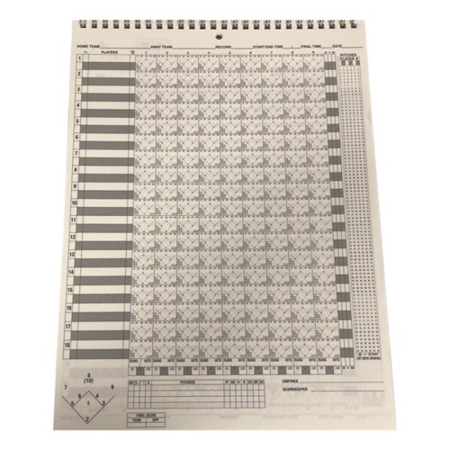 Scheels Baseball/Softball 18 Player Scorebook