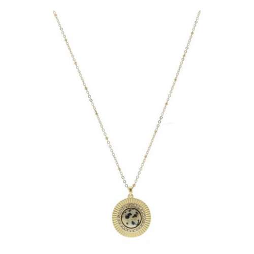 Jane Marie Gold Disc Necklace
