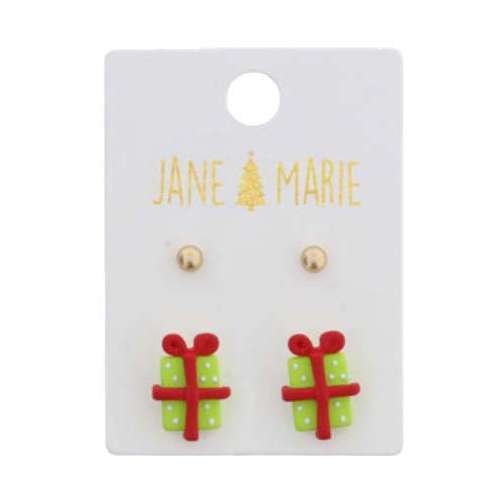 Jane Marie Holly Jolly Gift Earrings