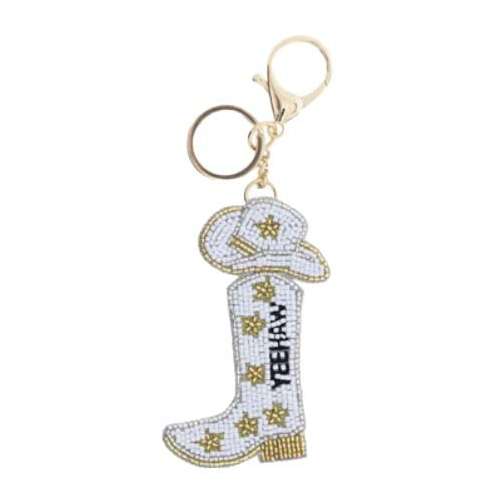 Jane Marie Cowboy Hat and Boot Keychain